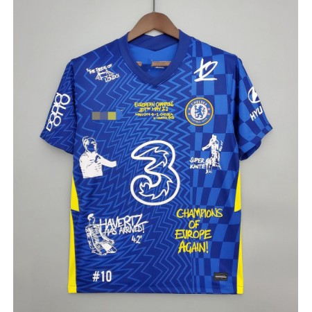 Completo Calcio Chelsea Graffiti Divisa Prima 2021-2022